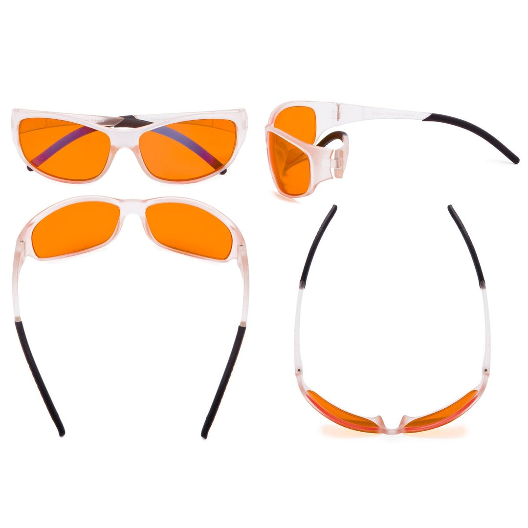 Wrapped Sport Blue Light Blocking Eyeglasses