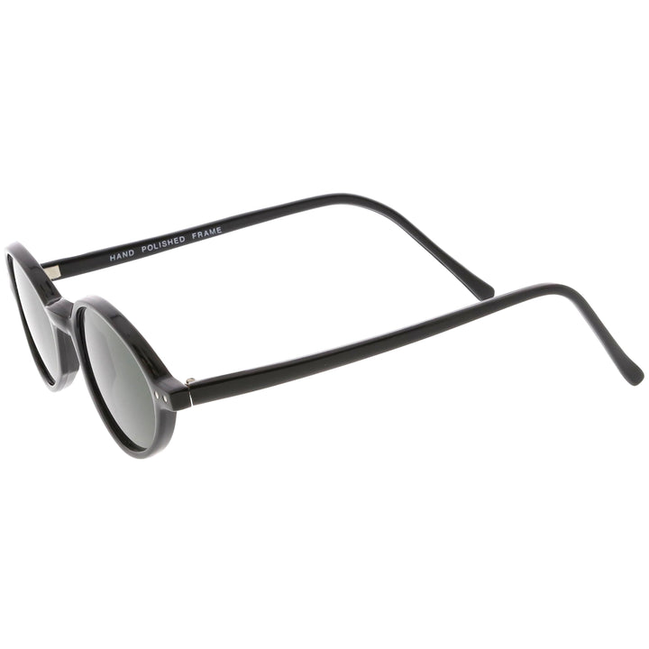 European True Vintage Round Oval Dapper Sunglasses
