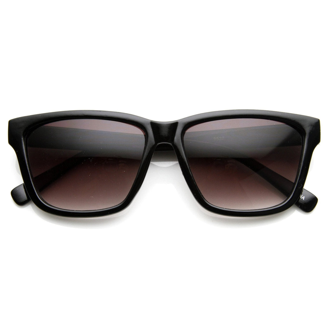 European Dapper Square Aviator Sunglasses