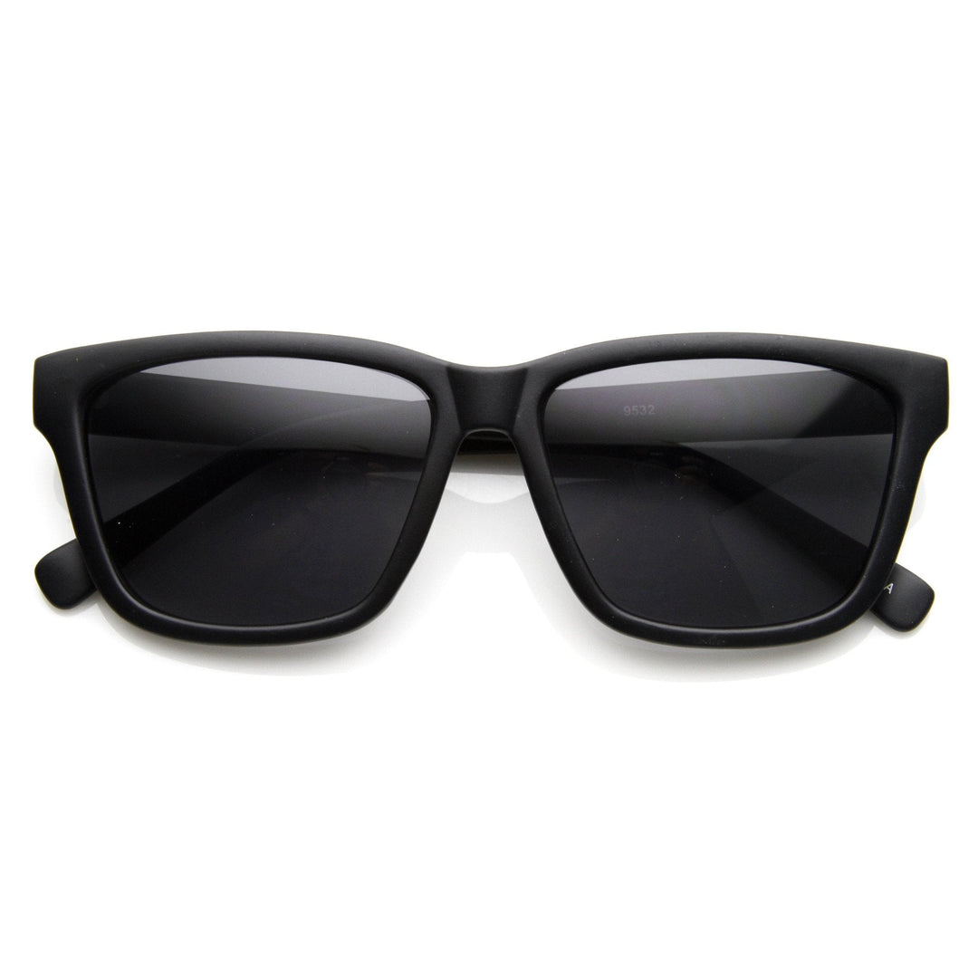 European Dapper Square Aviator Sunglasses
