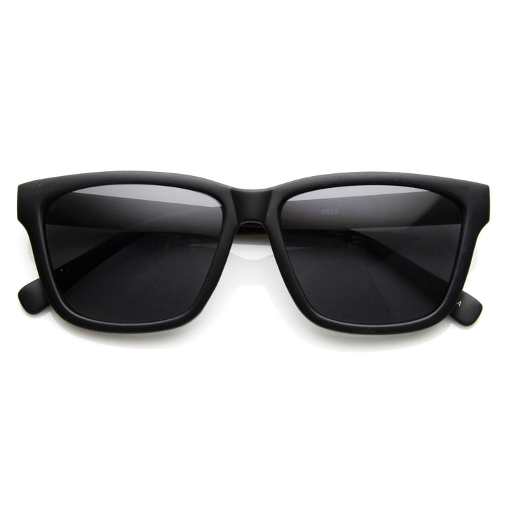 European Dapper Square Aviator Sunglasses