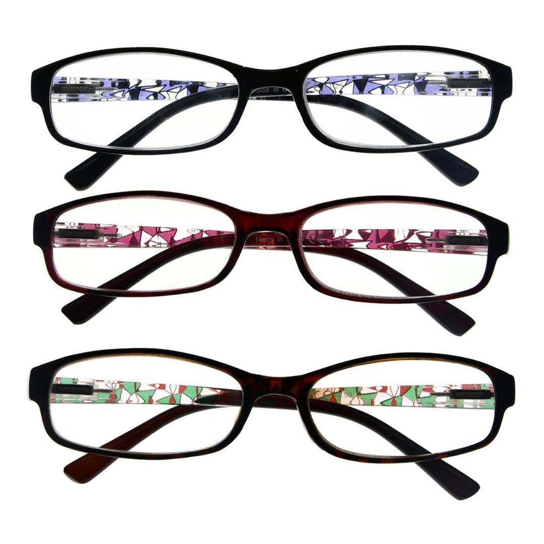 3 Pack Small Lens Reading Glasses