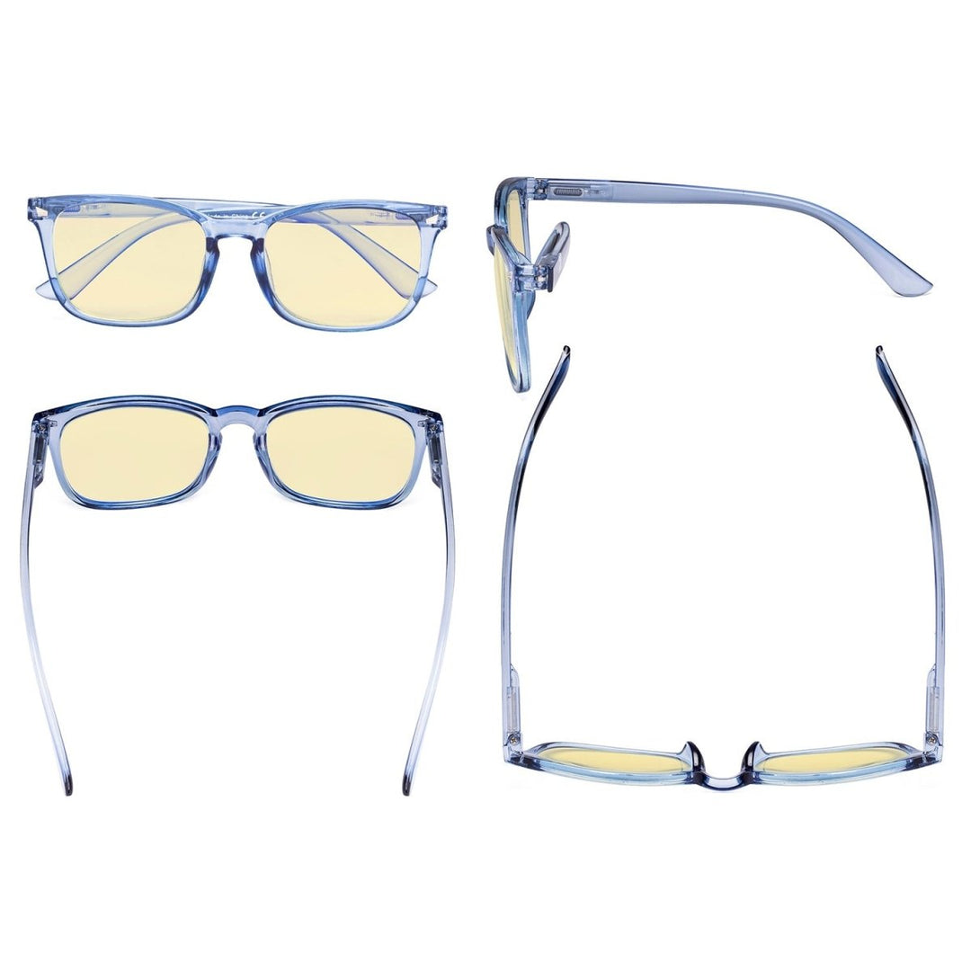 3 Pack Blue Light Blocking Reading Glasses