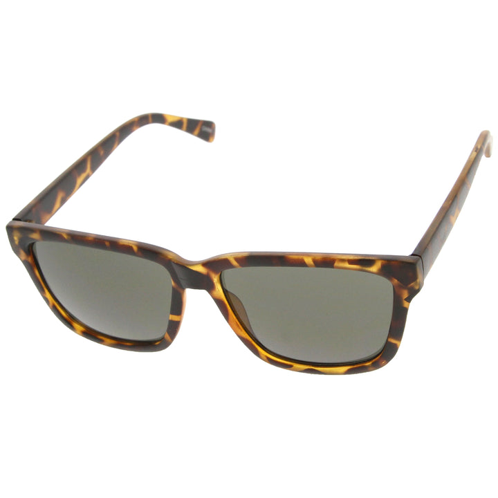European Dapper Square Aviator Sunglasses
