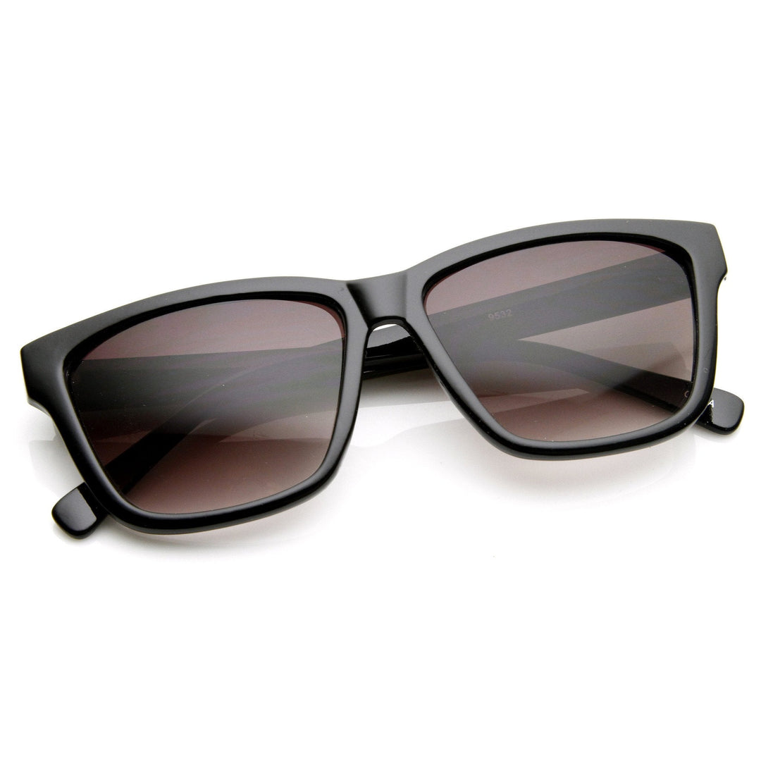 European Dapper Square Aviator Sunglasses