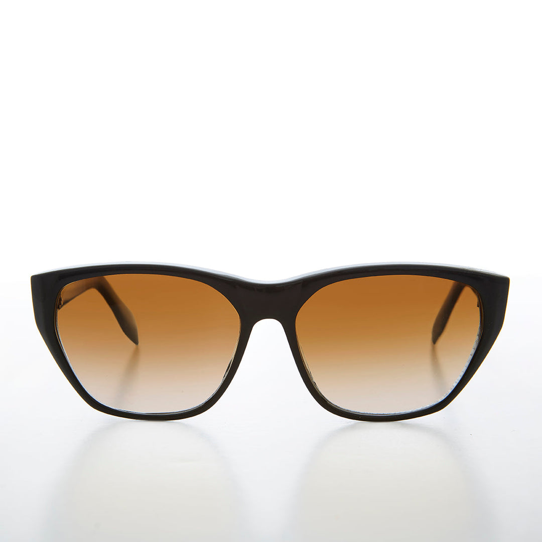 Angular Rectangle Unisex Vintage Sunglasses - Carol