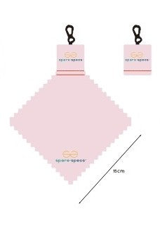 Two (2) Stow-A-Way Premium Microfiber Pocket Cloth with Clip