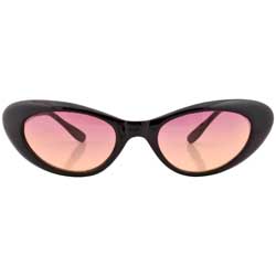 Emkay Black/Sunset Cat-Eye Sunglasses