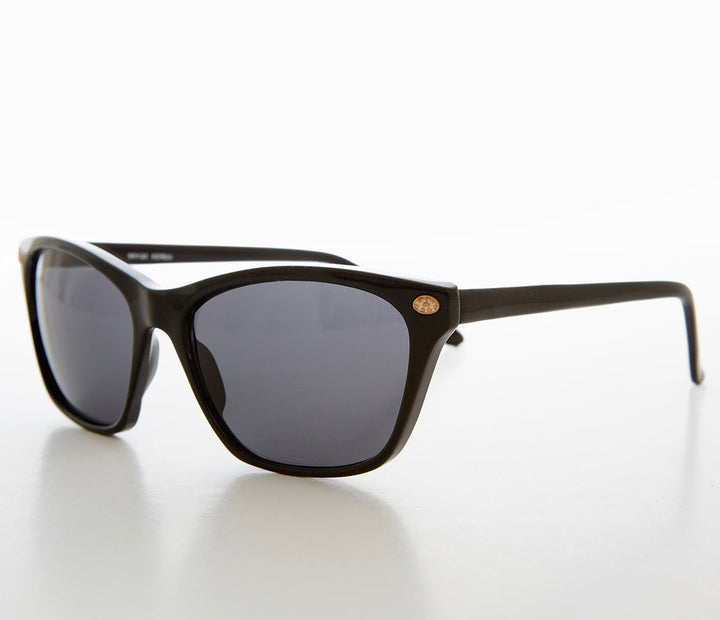 Black Simple Classic Vintage Sunglasses - Sanchez