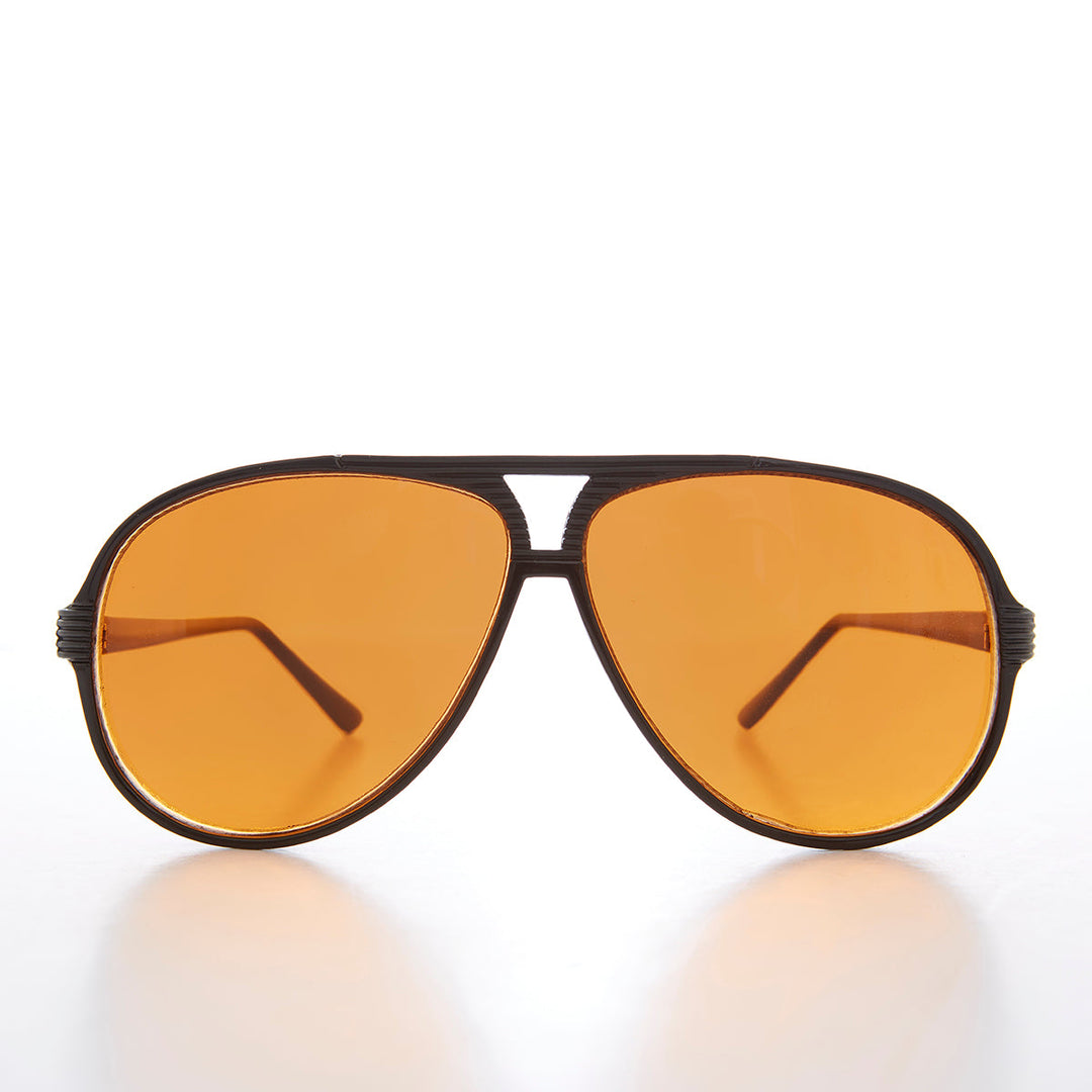 Amber Blue Light Blocking Lens Aviator - Tuner