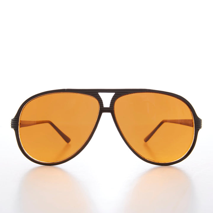 Amber Blue Light Blocking Lens Aviator - Tuner