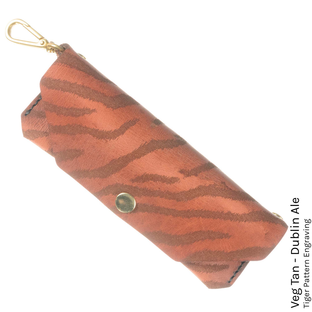 Hand-made Leather Eyeglass Case