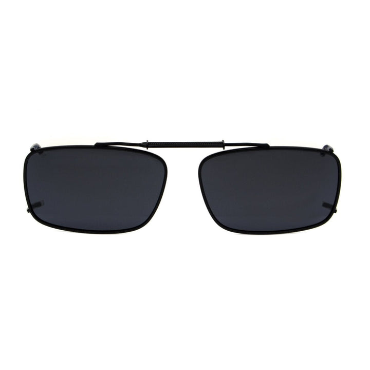 Gafas de sol con clip y lentes polarizadas con montura metálica C61 (54 mm x 34 mm)