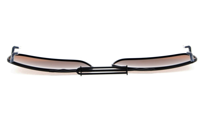 Gafas de sol con clip y lentes polarizadas con montura metálica C61 (54 mm x 34 mm)