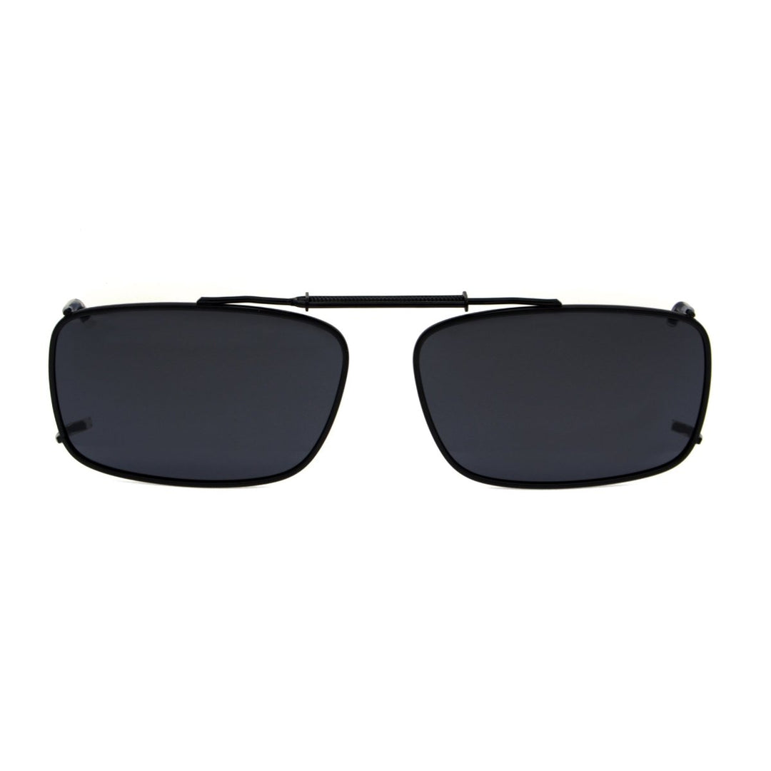 Gafas de sol con clip y lentes polarizadas con montura metálica C61 (54 mm x 34 mm)