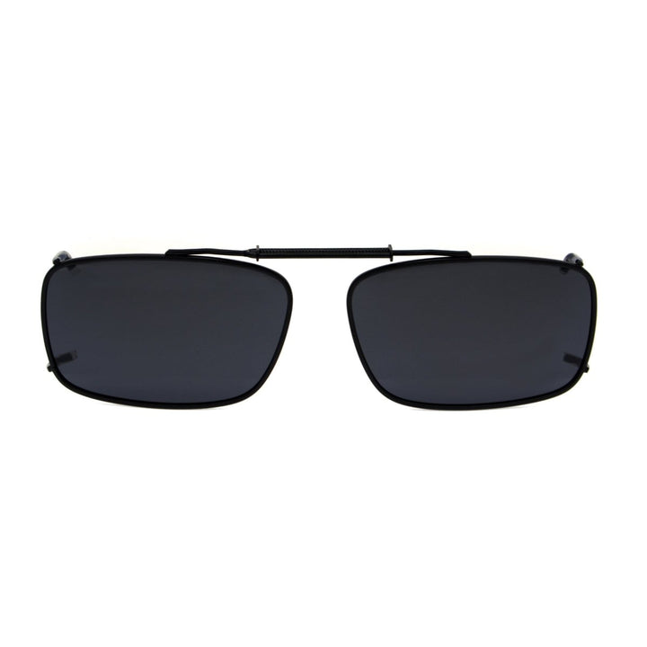 Gafas de sol con clip y lentes polarizadas con montura metálica C61 (54 mm x 34 mm)