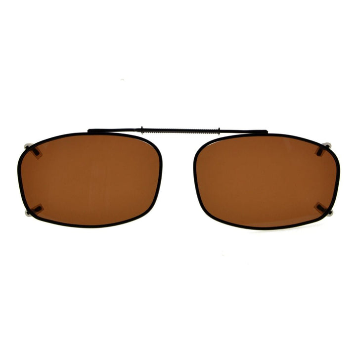 Metal Frame Polarized Lens Clip on Sunglasses C65 (54MMx34MM)