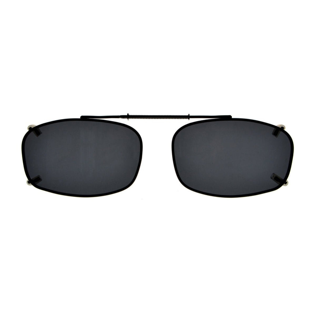 Metal Frame Polarized Lens Clip on Sunglasses C65 (54MMx34MM)