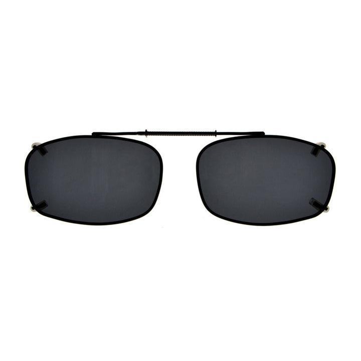 Metal Frame Polarized Lens Clip on Sunglasses C65 (54MMx34MM)