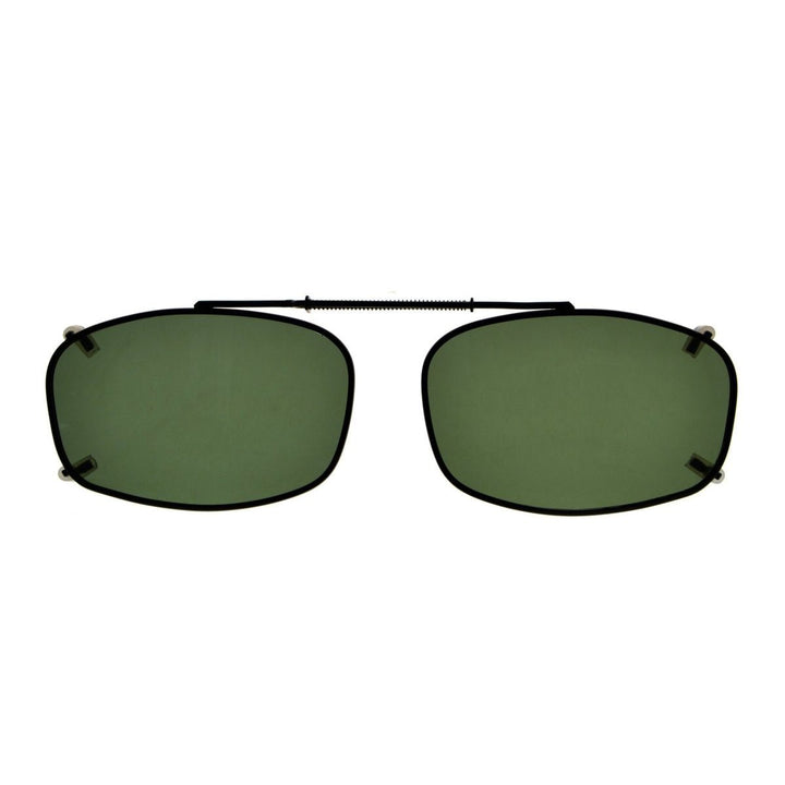 Metal Frame Polarized Lens Clip on Sunglasses C65 (54MMx34MM)