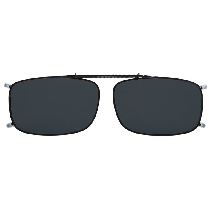 Metal Frame Polarized Lens Clip on Sunglasses C63 (54MMx34MM)