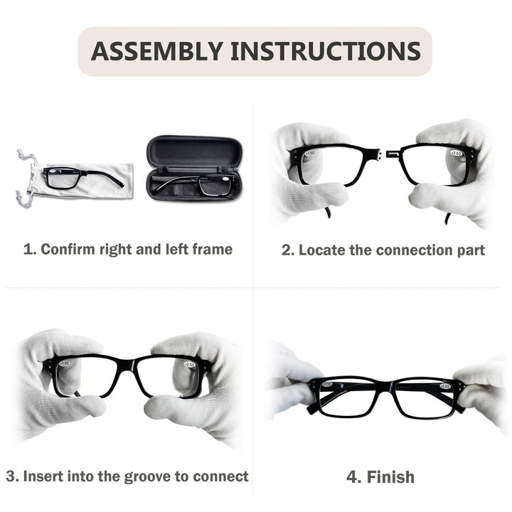 Reading Glasses with Different Strength for Each Eye PR032 (Must Buy Both Eyes)