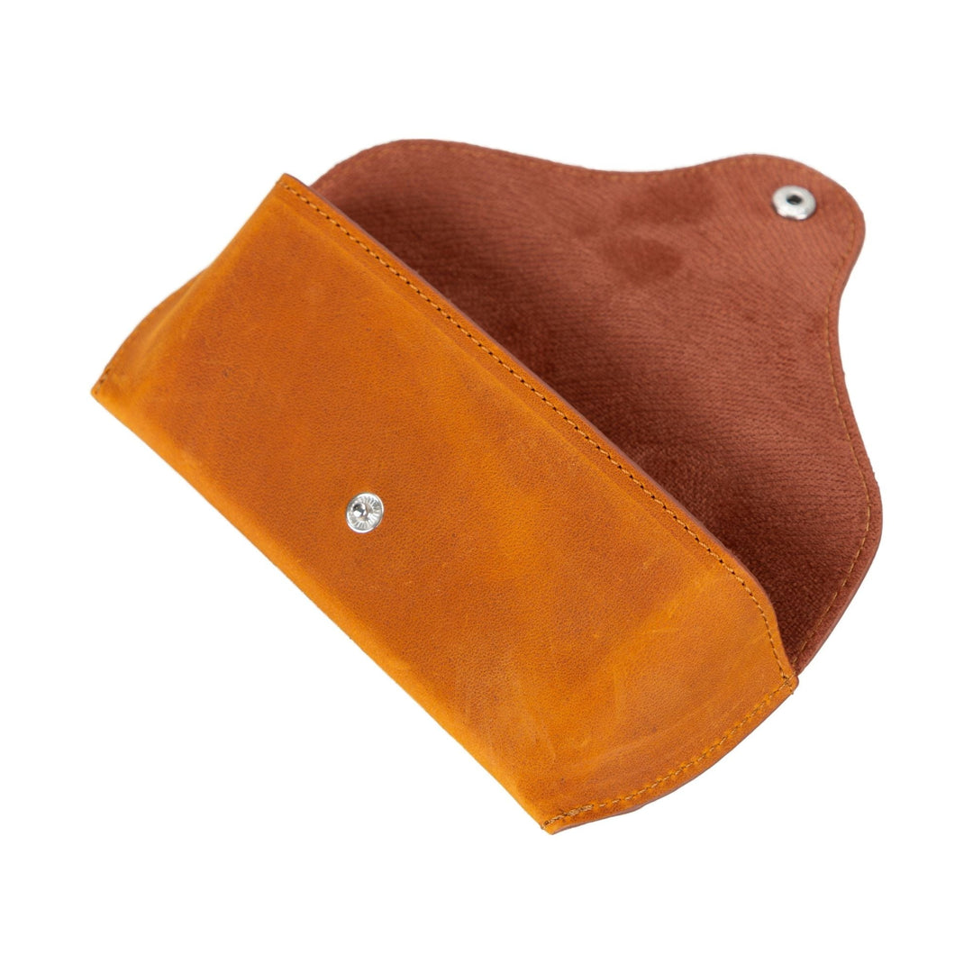 Rochester Full-Grain Leather Eyeglass Case