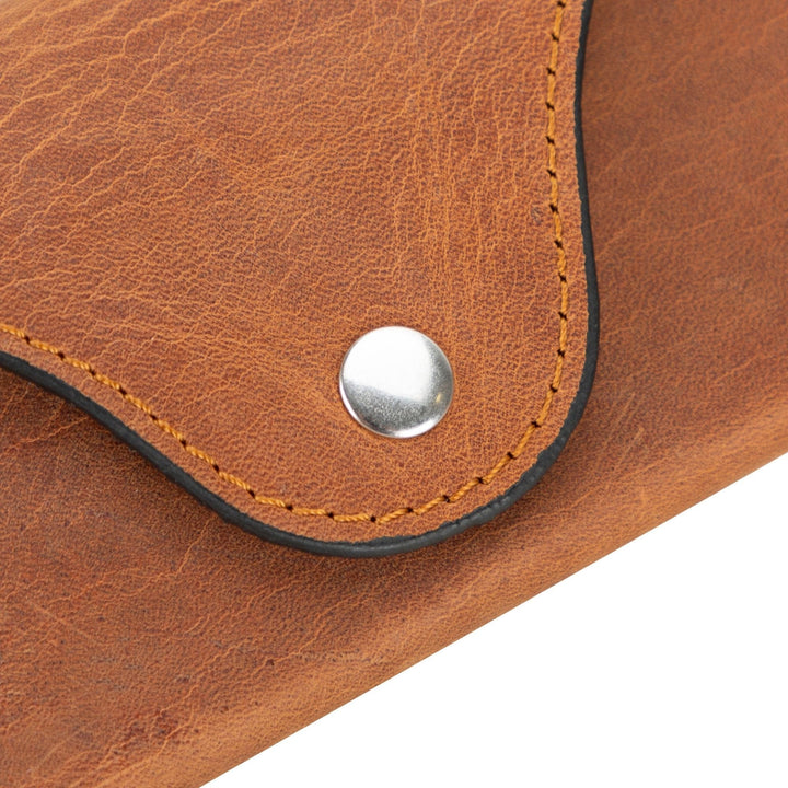 Rochester Full-Grain Leather Eyeglass Case