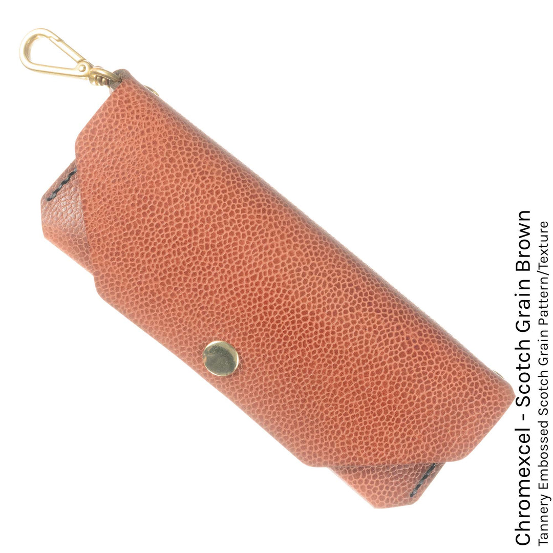 Hand-made Leather Eyeglass Case