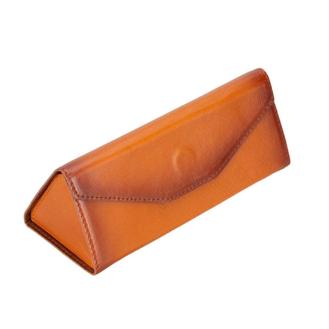 Triangle Leather Cases for Eyeglass or Sunglasses