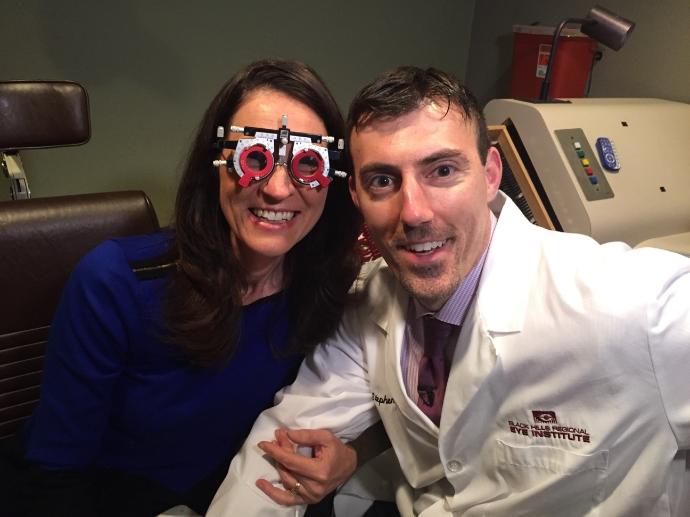 monovision glasses for driving at night