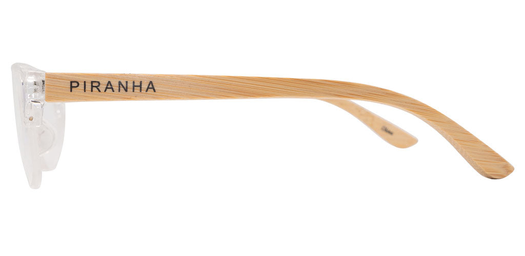 Jessie Clear Cat Eye Bamboo Readers