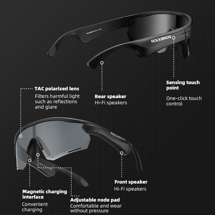 Orion Bluetooth Music Speaker Sunglasses