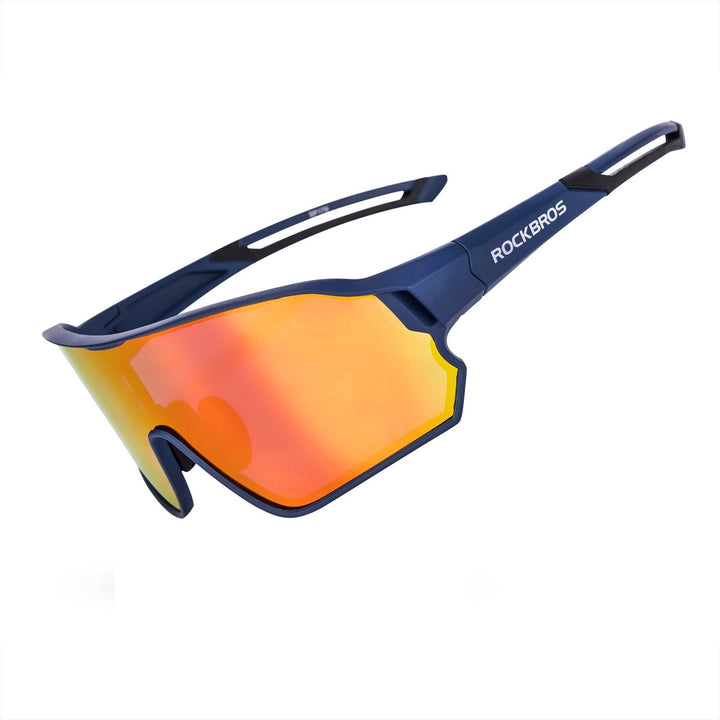 ROCKBROS Polarized Full Lens Sunglasses Cycling Bicycle Glasses Outdoor Sports Eyewear UV400
