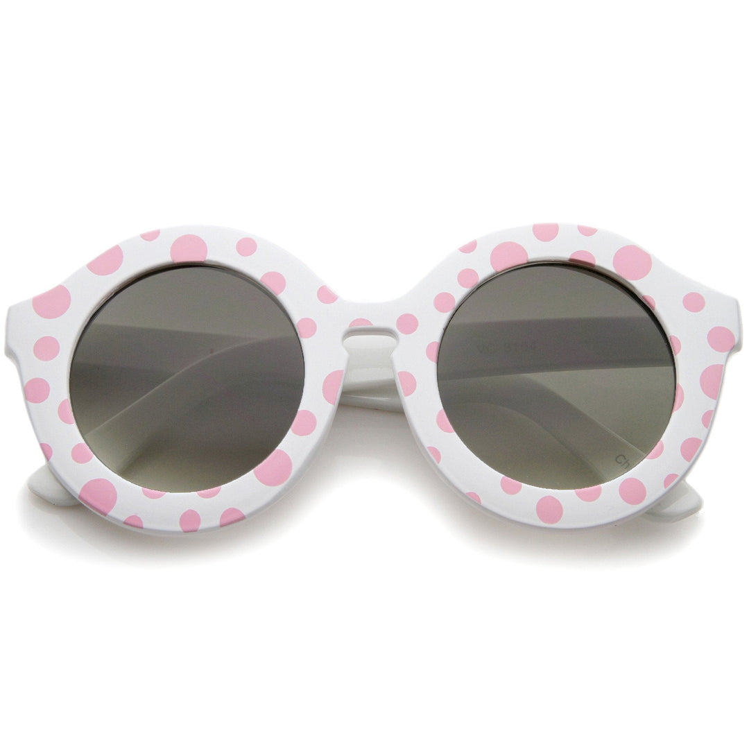 Valley City X zeroUV Retro Round Spunky Sunglasses A539