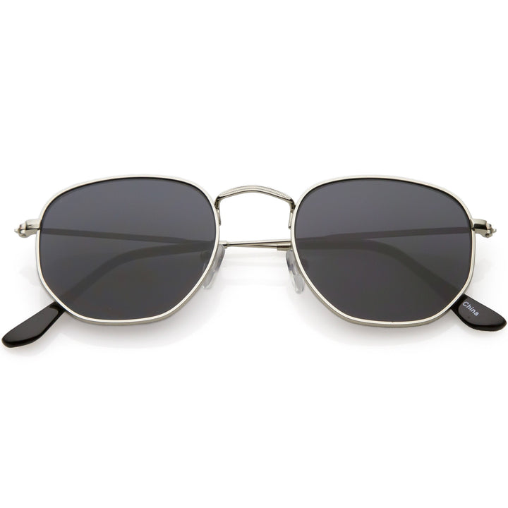 Retro Dapper Indie Modern Flat Geometric Lens Sunglasses C518