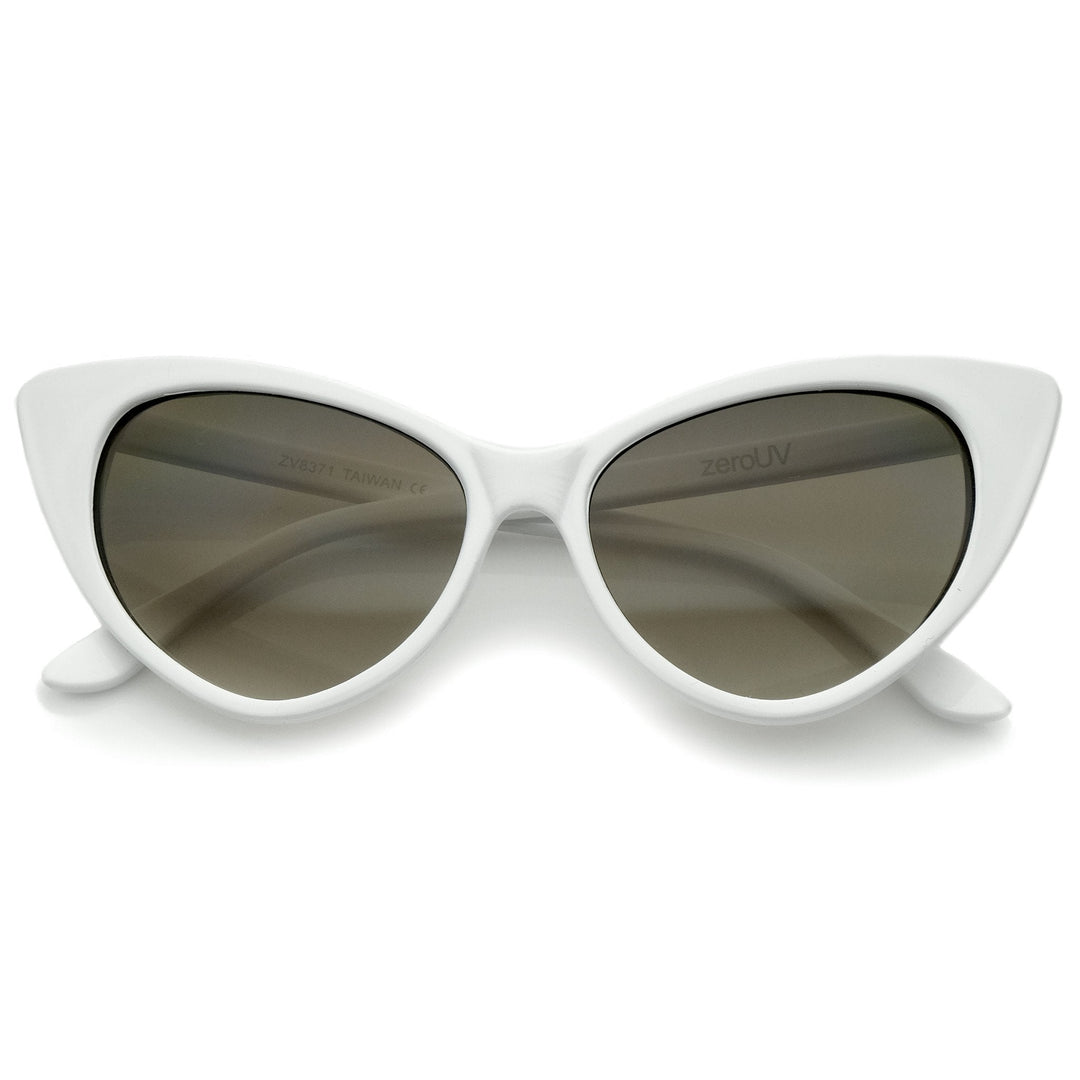 Womens Fashion Hot Tip Pointed Vintage Cat Eye Sunglasses 8371