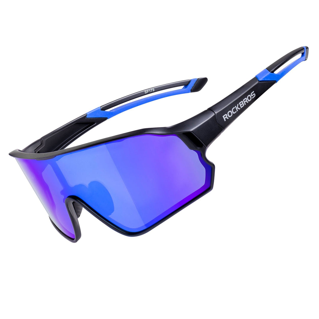 ROCKBROS Polarized Full Lens Sunglasses Cycling Bicycle Glasses Outdoor Sports Eyewear UV400