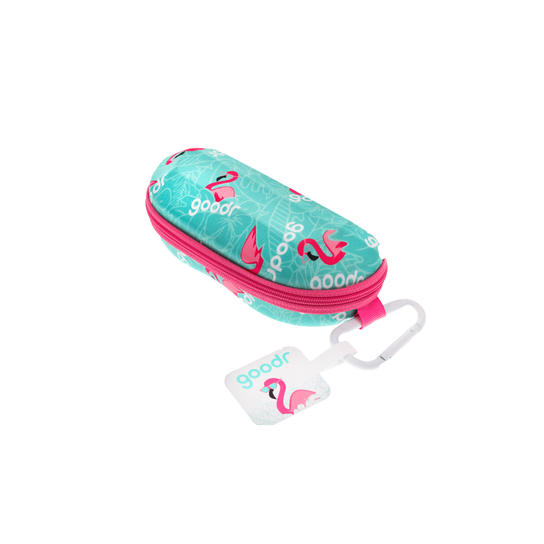"Best Case Scenario” Sunglasses Case with Carabiner