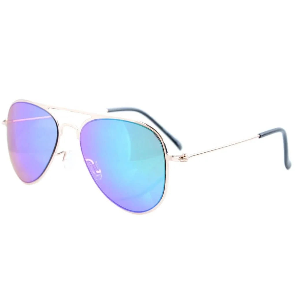 2-6yr Old Kids Child Pilot Metal Frame Sunglasses S15017