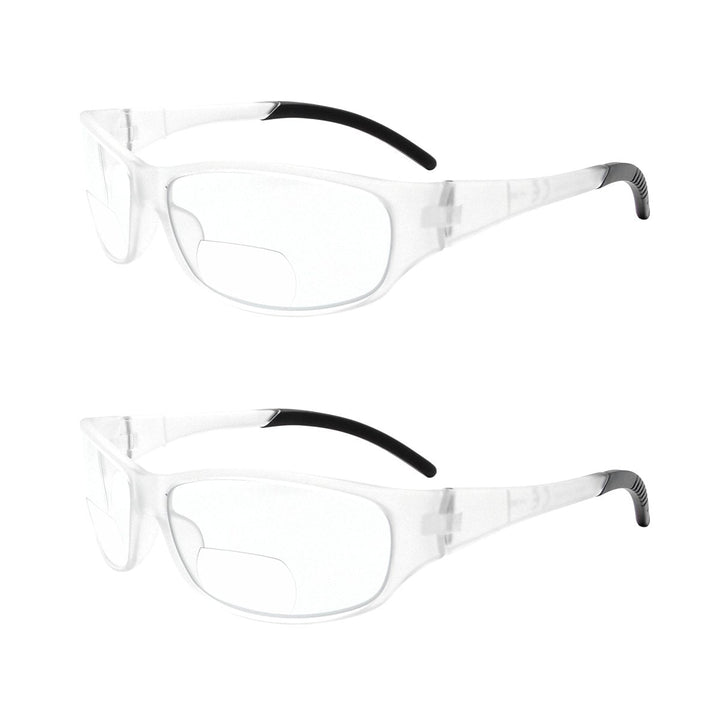 3 Pack Safety Sport Bifocal Reading Glasses