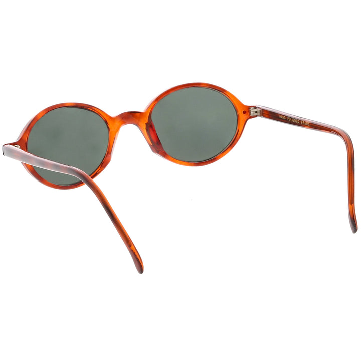 European True Vintage Round Oval Dapper Sunglasses
