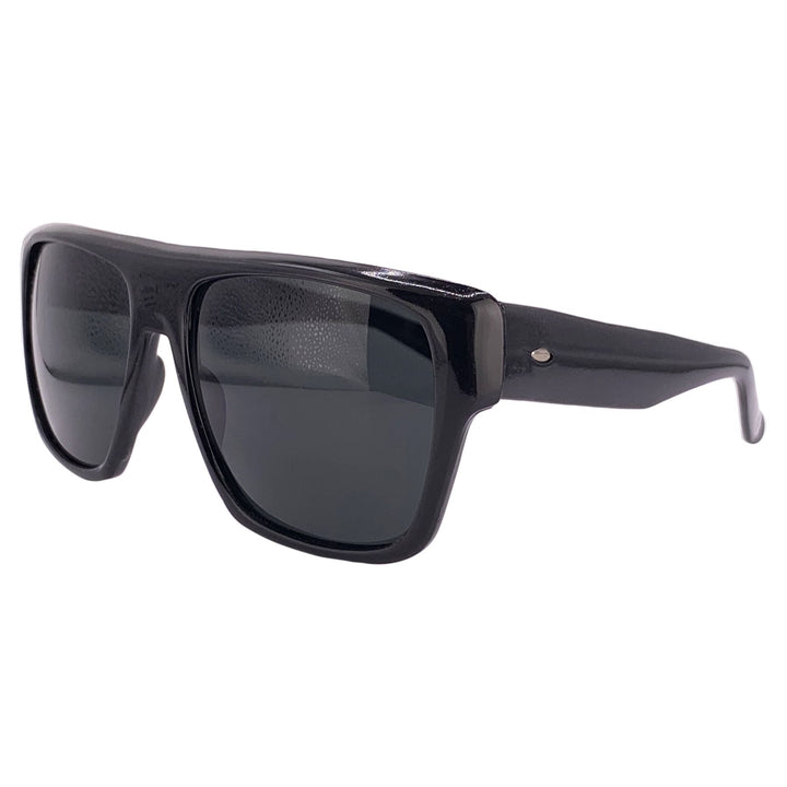 MAN DOWN Black Square Sunglasses