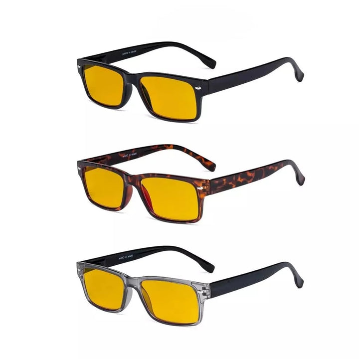 3 Pack Blue Light Blocking Reading Glasses HP108
