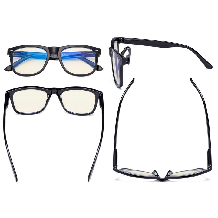 3 Pack Blue Light Filter Reading Glasses UVR080