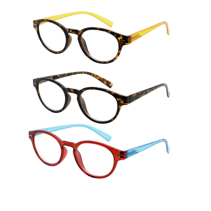 3 Pack Classic Stylish Reading Glasses
