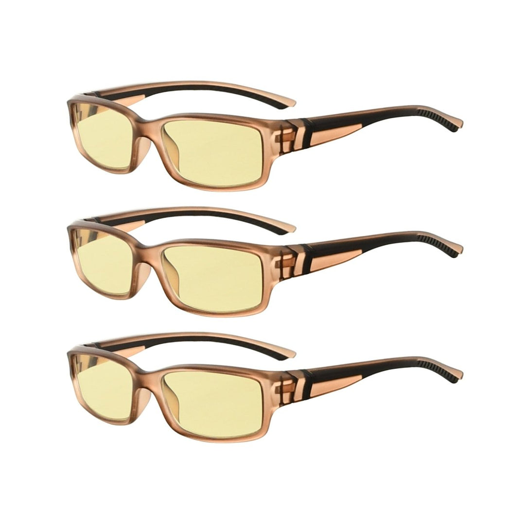 3 Pack Blue Light Blocking Reading Glasses