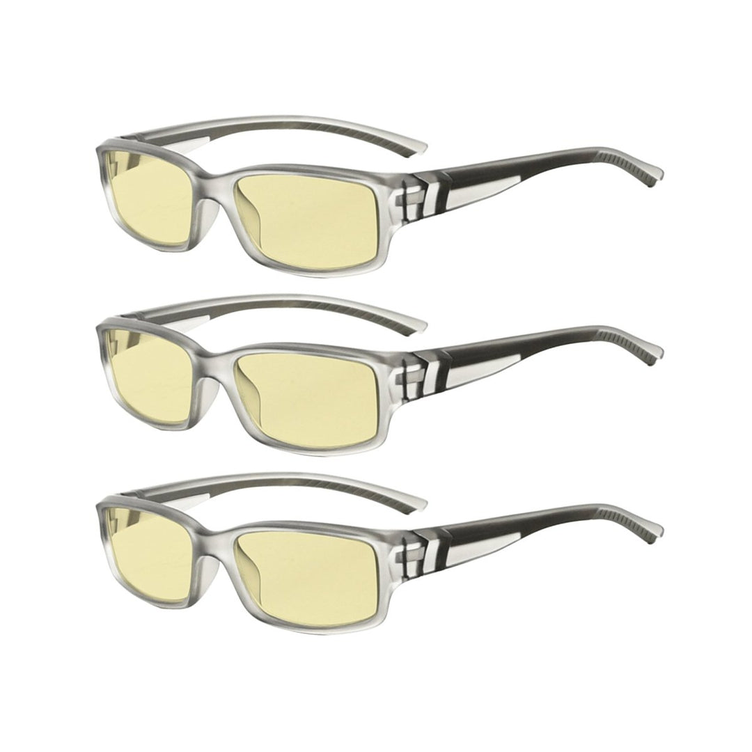 3 Pack Blue Light Blocking Reading Glasses