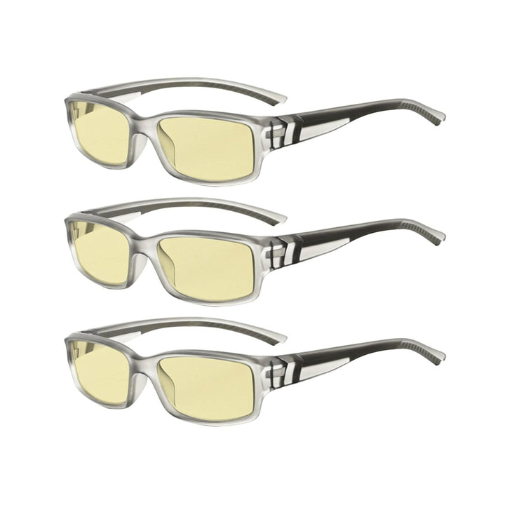 3 Pack Blue Light Blocking Reading Glasses