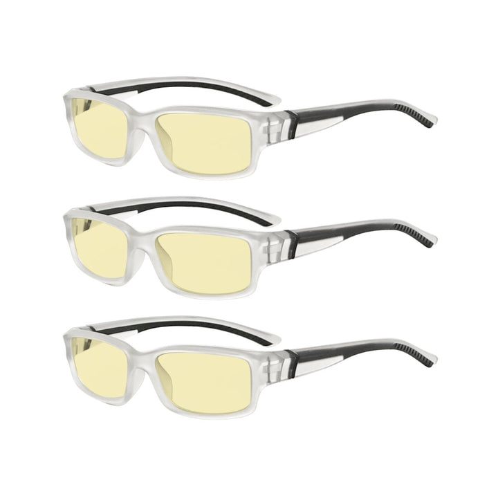 3 Pack Blue Light Blocking Reading Glasses
